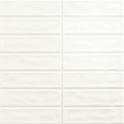 Настенная плитка Absolut Keramika Sticks White 20х20