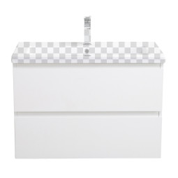 Тумба под раковину BelBagno Kraft 75 KRAFT-750-2C-SO-BO bianco opaco