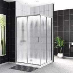 Душевой уголок Belbagno 80х100 UNO-195-AH-2-100/80-CH-CR