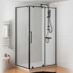 Душевой уголок Royal Bath 100х80 BERN-S RB8100-T-BL