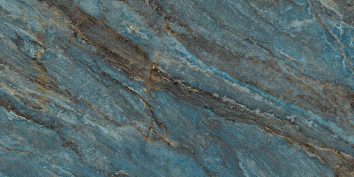 Керамогранит Laparet Beam Turquoise Бирюзовый Лаппатированный Шайн 60х120