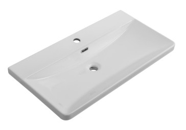 Раковина для мебели BelBagno 81,5х43 BB-8076-3-80 белый глянцевый
