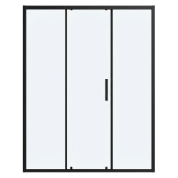 Душевая дверь MaybahGlass 170х195 MGD-2768-6 прозрачная/черный