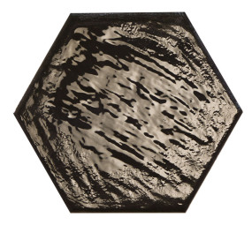 Керамогранит Prissmacer Rain Nero Hex 19,8x22,8