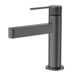 Смеситель для раковины BelBagno Delta DEL2.0-LVM-GM-W0 оружейная сталь