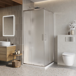 Душевой уголок BelBagno Luce 90х90 LUCE-A-2-90-P-Cr