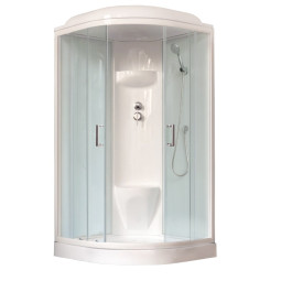 Душевая кабина Royal Bath 100HK6-WT белое/прозрачное