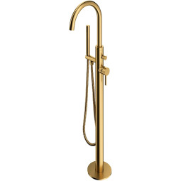 Смеситель для ванны Whitecross Y brushed gold Y1233GLB