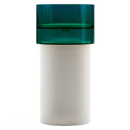 Раковина Abber Kristall 45x45 AT2701White-Aquamarin белый/бирюзовый