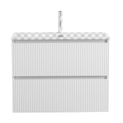 Тумба под раковину BelBagno UNO-MINI 80 UNO-MINI-800-2C-SO-BO Bianco Opaco