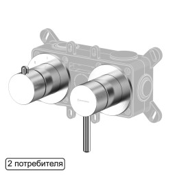 Смеситель для ванны Whitecross Y brushed nickel Y1242NIB никель брашированный