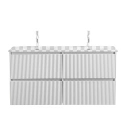 Тумба под раковину BelBagno UNO 120 UNO-1200-4C-SO-BO Bianco Opaco