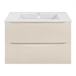 Тумба под раковину Vincea Mia Slim 70 VMC-2MC700S1MBG M.Beige Soft-touch