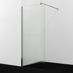 Душевая перегородка WasserKRAFT Rur 30W 200х90 30W39GR-TXG графит