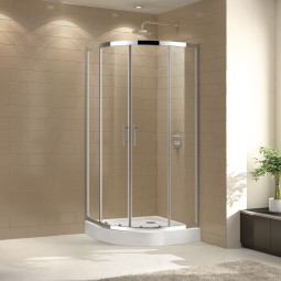 Душевой уголок Cezares 90х90 ECO-O-R-2-90-C-Cr