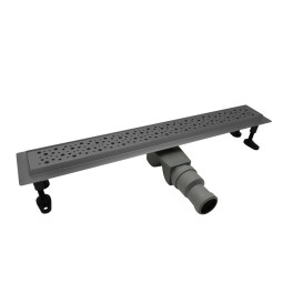 Душевой лоток Cezares Relax RELAX-LD-70-GM оружейная сталь