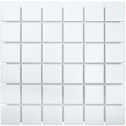 Мозаика Staro White Matt 4,8х4,8 WB31000/ID1005 30,6х30,6