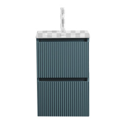 Тумба под раковину BelBagno UNO-MINI 40 UNO-MINI-400-2C-SO-AO голубой матовый