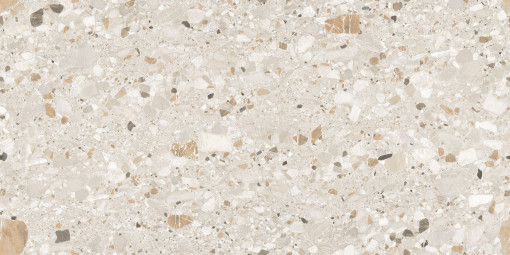 Керамогранит Realistik Terazzo Crema Carving 60x120