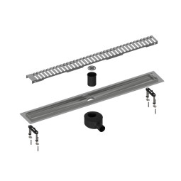 Душевой лоток Timo Drain System 90 DS230109/01 сатин