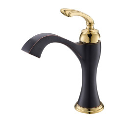 Смеситель Timo Unari 7501/04F black antique для раковины