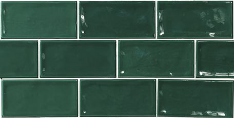 Настенная плитка El Barco Glamour Chic Verde 7,5x15