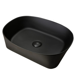 Раковина GID Creativo 53x36 N9028bg черный графит
