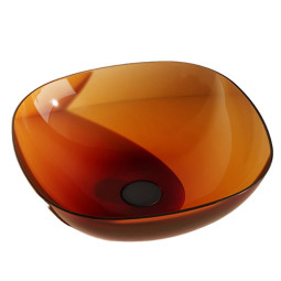 Раковина Abber Kristall 43х43 AT2806Opal