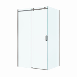 Душевой уголок BelBagno Soft Close-2 130х90 SOFT_CLOSE-2-AH-1-130/90-C-GM оружейная сталь