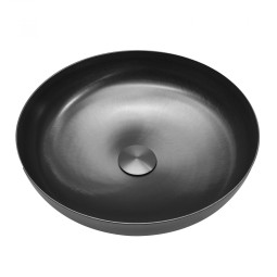 Раковина Abber Wasser Kreis 35,9x35,9 AF2412GM оружейная сталь