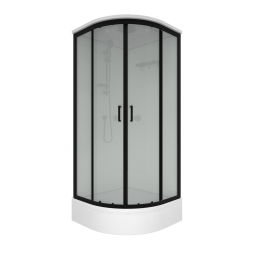 Душевая кабина Тритон Прайм 90х90 Щ0000079023 черный