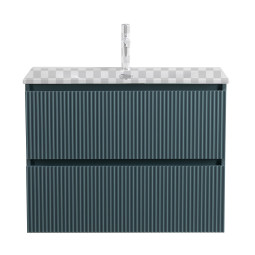 Тумба под раковину BelBagno UNO-MINI 80 UNO-MINI-800-2C-SO-AO голубой матовый