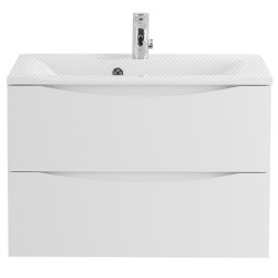 Тумба под раковину BelBagno Marino 750-2C-SO-BL-P Bianco Lucido