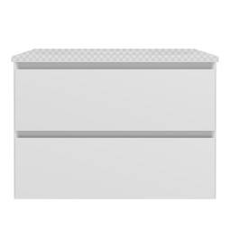 Тумба под раковину Vincea Luka Soft-Touch 60 VMC-2L600MW M.White Soft-touch