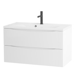 Тумба под раковину BelBagno Marino 800-2C-SO-BL-P Bianco Lucido