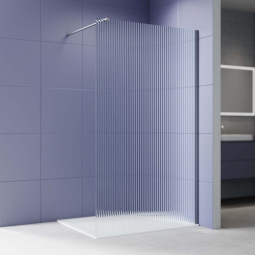 Душевая перегородка Акватек Walk In 140x200 AQ.WI.140.2GM оружейная сталь