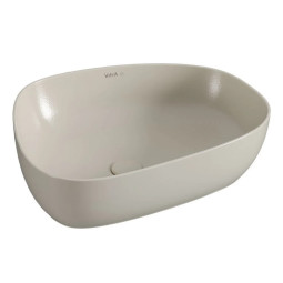 Раковина Vitra Outline Recycled 57х45 7991B066-0016 матовый тауп