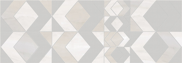 Декор Eletto Ceramica Gala Ivory Geometry 24,2x70