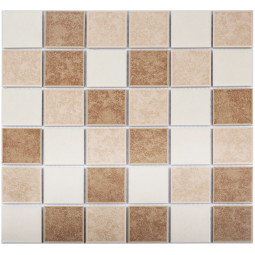 Мозаика Staro Beige Matt 4,8x4,8 STWB61133 30,6x30,6