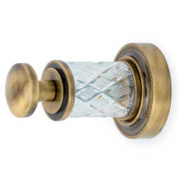 Крючок Boheme Murano Cristal 10906-CRST-BR бронза