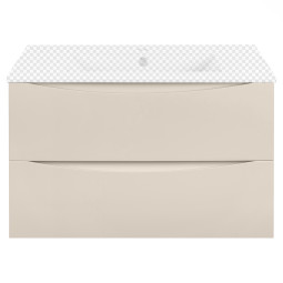 Тумба под раковину Vincea Mia Slim 80 VMC-2MC800S1MBG M.Beige Soft-touch