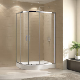 Душевой уголок Cezares 80х100 ECO-O-RH-2-100/80-C-Cr