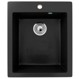 Кухонная мойка Ulgran Classic U-404-344 ультра-черный