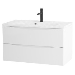 Тумба под раковину BelBagno Marino 800-2C-SO-BO-P Bianco Opaco