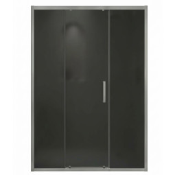 Душевая дверь MaybahGlass 180х195 MGD-2778-5 графит матовый/хром матовый
