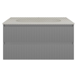 Тумба под раковину Vincea Welle 100 VMC-2WL100MG M.Grey Soft-touch