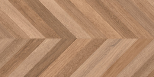 Керамогранит Laparet Wood Canarium Chevron M Тёмно-Бежевый Матовый Карвинг 60x120