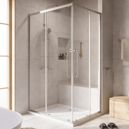 Душевой уголок Cezares 90х120 Relax-304-AH-2-120/90-C-CR