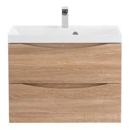 Тумба под раковину BelBagno Marino 600-2C-SO-WO-P Rovere Bianco