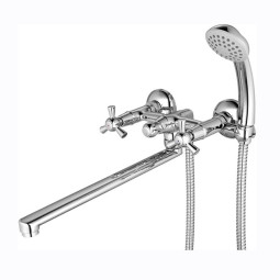 Смеситель для ванны Lemark Contour LM7451C